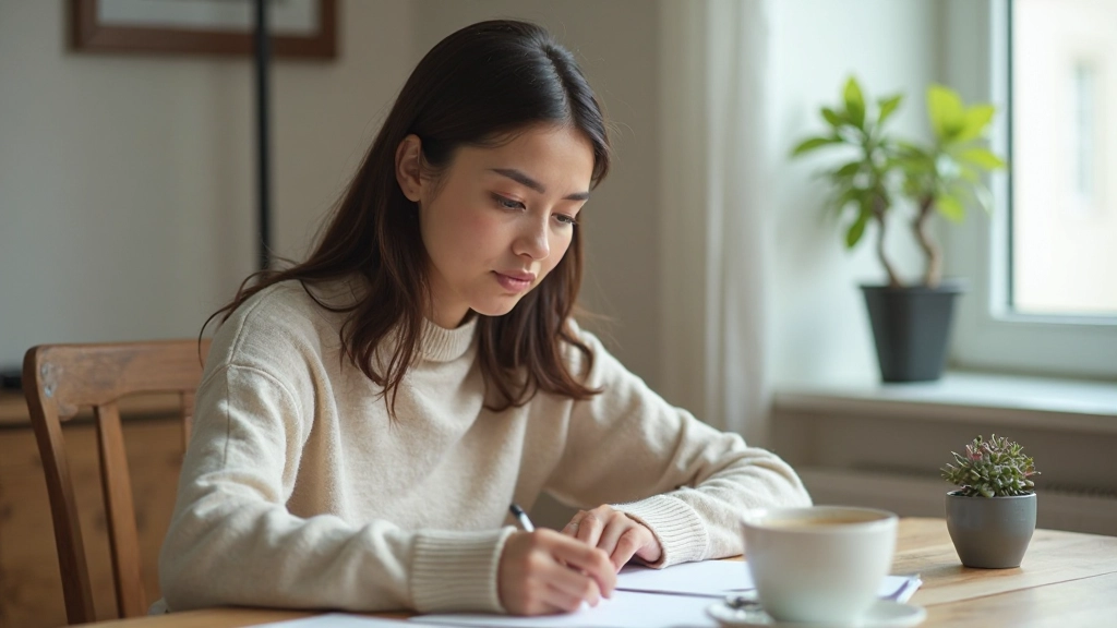 Профессиональное фото женщины, работающей за ноутбуком в спокойной рабочей обстановке
